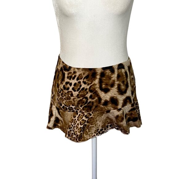 Bella Venice The Maxi Skirt in Leopard Small New Womens Animal Print - Picture 5 of 15